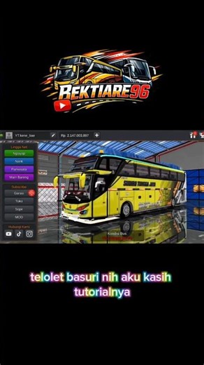 tutorial pasang mp3 telolet basuri di bus simulator indonesia#shorts #tutorial #bussid #trend
