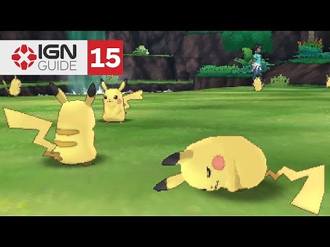Pokemon: Ultra Sun and Ultra Moon Walkthrough - Pikachu Valley