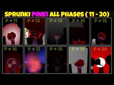 Sprunki PINKI all Phases ( 11 -20) - Sprunki Game
