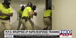 Mobile Police Department wraps up crisis response training