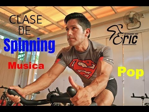 Clase Completa de Spinning INTERVALOS Con música POP
