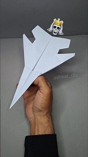 أسهل طائرة ورقية احترافية ✈️🔥