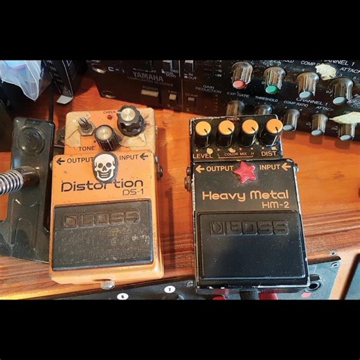 Entombed Left Hand Path Swedish death metal guitar tone: Boss HM-2, Peavey Studio Pro 40 #shorts