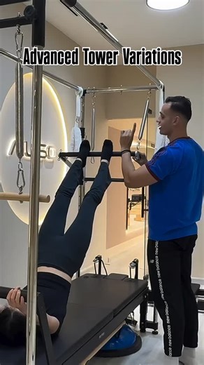 Official Align-Pilates HQ | Pilates Reformers on Instagram: ""Advanced Tower Variations, Now Live on anestimano.com⁠ ⁠ @yj.pilates_ joined me for this dynamic session where we dove into advanced Tower variations designed to challenge strength, control, and full-body coordination. In this class, we explore creative movement patterns, refined technique, and powerful combinations that take your Tower practice to the next level.⁠ ⁠ If you’re ready to elevate your Pilates training with intelligent pr