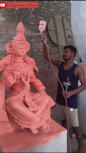clay statue spray paint #trending #shorts #short #viral