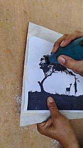 Mengukir di media pipa pvc lembaran dengan desain hewan kebun binatang #ukirpvc #pipapvc #diycraftides #desainlampu #homedecor #walldecorationideas #diy | Mas Mamat