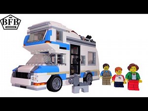 Lego Creator 31108 | Caravan Family Holiday (Camper) | 3in1 | Lego Speed Build Review | Model B