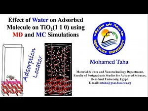18 Effect of Water on Adsorbed Molecule on TiO2 (110) using MD and MC Simulations-Trailer