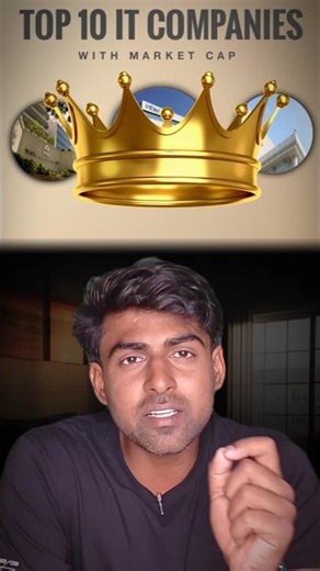 Top 10 IT Company by their Market Value🔥 #shorts