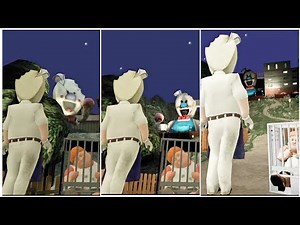 Ice Scream 1 All Versions Game Over Scenes