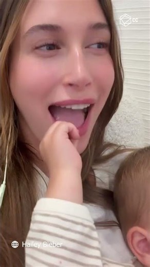 Baby Jack feeding Hailey Bieber is everything 🥺💖 #shorts