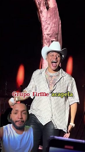 #grupofirme cantando acapela ¿que se siente ser feliz?