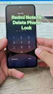 Forgot Screen Lock? How to Hard reset Xiaomi Redmi Note 14 5G. Remove pin, pattern, password.