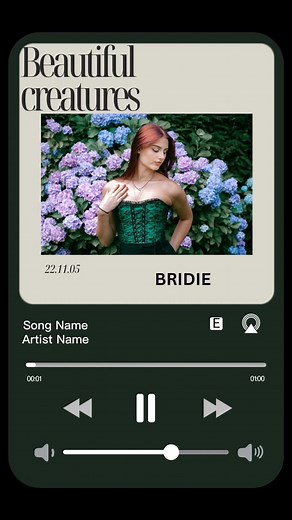 Check it out! Beautiful creatures a song I wrote straight from my heart about reel shit. This song means alot to me as it really was a vent of my pain and a release for me mentally. #newsong❤️ #songwriter #lyrics #mentalhealth #struggle #venting #speakout #makeusstrong | Bridie