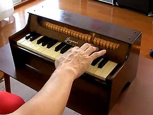 Jaymar 30 Keys Toy Piano(tp011) demo［organ69］