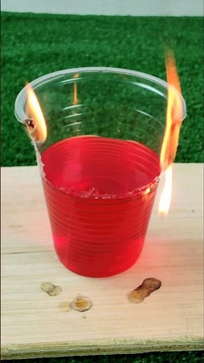 Plastic Cup + Water + Fire = Mind-Blowing Science Trick! #diy