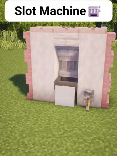 Minecraft Slot Machine Easy Build (Redstone Tutorial)