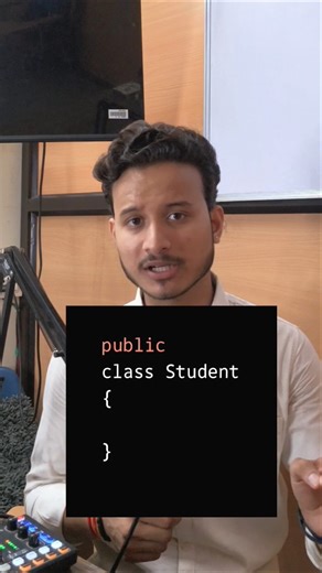 "Public Keyword in Java Explained in 40 sec🚀 #JavaTutorial #CodingShorts"