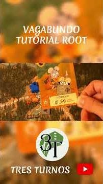 VAGABUNDO TUTORIAL ROOT | TRES TURNOS #root #juegosdemesa #boardgames #tutorials