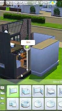 Two ways to roof this loft build in The Sims 4 #thesims4 #sims4 #sims4tutorial
