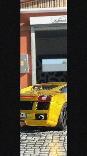 Lamborghini Gallardo zberateľský model 1:43 DeAgostini zlatá | Automodellesk