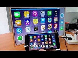 Mirascreen MX DLNA Airplay WiFi Display Miracast TV Dongle Receiver connection guide