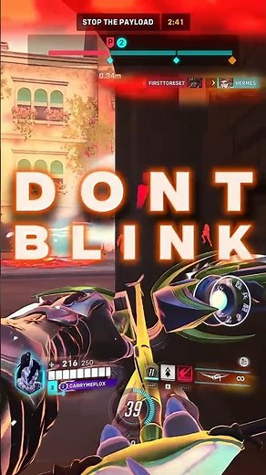 Hanzo Adrenaline Mode ⚡ Blink and You’ll Miss the Shots | #overwatch2 Highlights | #gaming #dzrealm