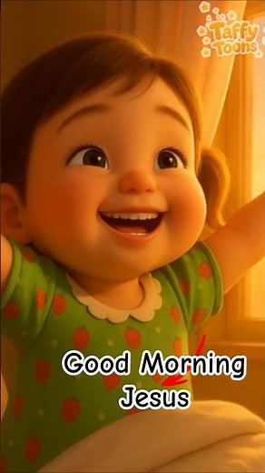 🌞 Good Morning Jesus | Kids Prayer Song to Start Your Day With Joy | Christian Kids Morning Song 💖