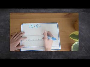 Subtraction using number line