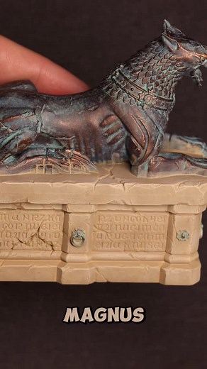 Brush and Banner | Learn Warhammer Miniature Painting | Let’s make Magnus of the Thousand Sons proud and paint this Warhammer Sandstone Effect. Looking to add an effect that makes your miniatures... | Instagram