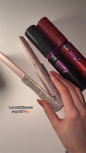 Mini Lisseurs Sans Fil pour Cheveux Parfaits