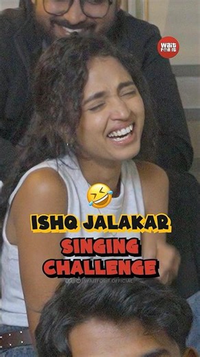 Singing Challenge 🎤 Ishq Jalakar 😂| Be-Sura Edition #shorts #waitforit #challenge