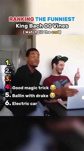 RANKING THE FUNNIEST King Bach OG Vines #shorts