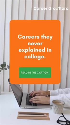 Career Grow Karo on Instagram: "Most students are taught what to study, but very few are shown where those studies can actually lead. In today’s job market, careers are no longer defined only by degrees or job titles. Employers look for people who can adapt to change, solve real problems, and apply skills in practical situations. That’s why many students are now moving beyond traditional roles and exploring emerging career paths such as: 🔹 Digital Marketing & Growth Involves performance marketi