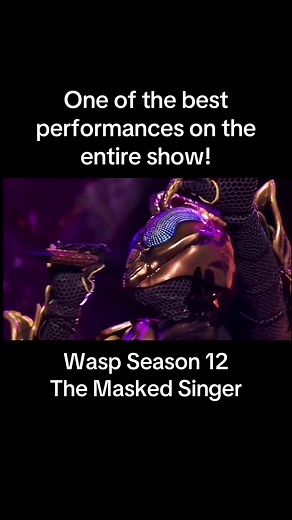 Wasp Masked Singer Season 12 Mario Performance