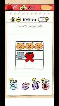 Brain Test Level 413 Walkthrough