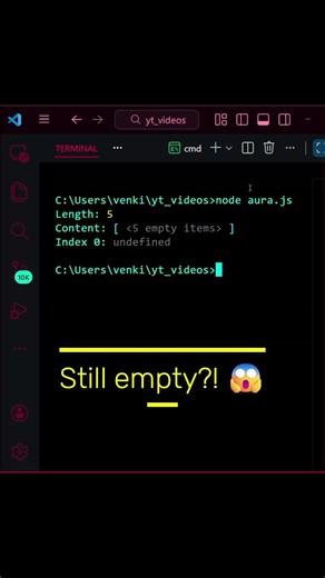 JavaScript Array Trap: map() Didn’t Run At All#codecrime #javascript #arraybug#webdev #shorts