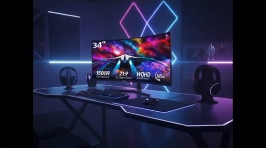 Upgrade your workspace with the Benbull 34-inch Curved Monitor. Enjoy an ultra-wide display that boosts productivity and delivers an immersive viewing experience for work, movies, and gaming. | Gateway Devices
