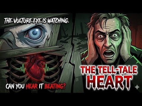 The Tell-Tale Heart" by Edgar Allan Poe | Full Story & Animation 🕯️