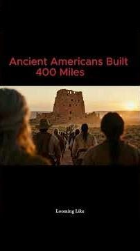 Ancient Americans Built 400 Miles of Perfectly Straight Roads Without Wheels or Horses