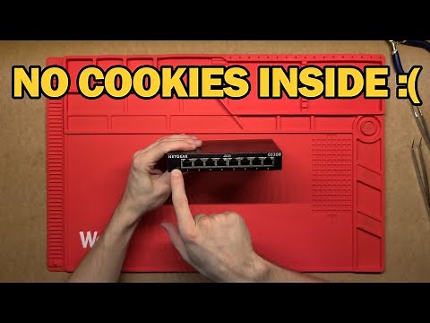 What's Inside a Network Switch? Netgear 8-Port Switch Teardown