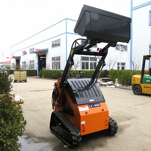 [Hot Item] Electric Snow Plow Small Skid Steer Loader