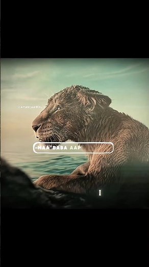 " The Journey of the king - 'Mufasa the untold story | MUSIC "Kamin : Emin joy #shorts #mufasa