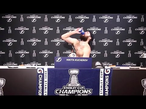 Nikita Kucherov’s Drunk Stanley Cup Post Game Interview
