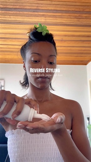 Reverse Styling 4b Hair #type4hair #naturalhair #trending #4bhair