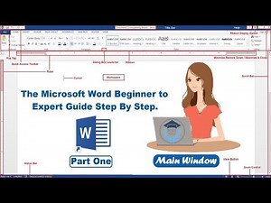 Microsoft Word Main Window Explained | Complete Overview for Beginners | Part-1 | #msword