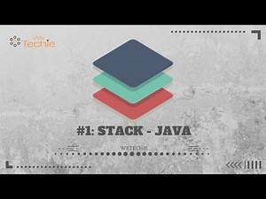 #1: Stack Introduction | Java | WeTechie