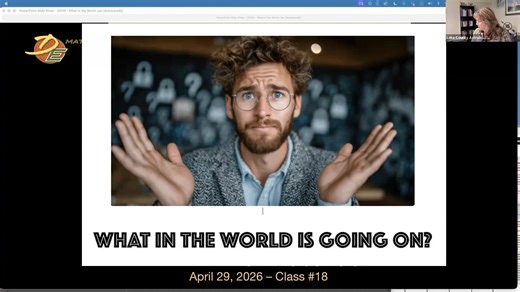What in the World Is Going On? April 29, 2026