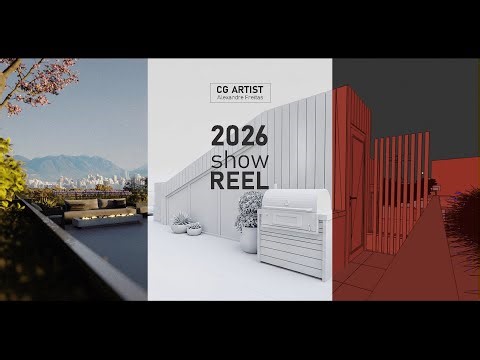 Cinematic Show Reel | 2026 | Full CGI Environments & Architectural Visualization