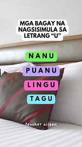 Mga bagay na nagsisimula sa letrang U #iqtest #logic #wordplay #JumbledWords #palaisipan #braingame #brainteaser #teacher #teacherreels #reelschallenge | Teacher Aileen Creates & Prints